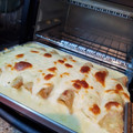El cooksnap de Luis Javier López cuando hizo Enchiladas suizas.