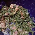 El cooksnap de Denise Y Mery cuando hizo Pasta Alfredo con brócoli y pollo.