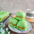 Cooksnap dari Andika Shelly untuk resep 791. Roti kukus pandan coklat