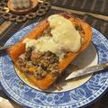 El cooksnap de Juliana Barillaro cuando hizo Calabaza rellena.