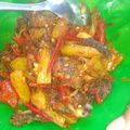 Cooksnap dari Annisa bojone Sandi untuk resep Dendeng  sapi+kentang sambalado mudah, praktis,nikmat...