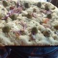 El cooksnap de yanina churruarin cuando hizo 🍕FOCACCIA🍕CON HARINA LEUDANTE 🍕😋🫒🤗.