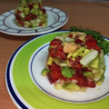 El cooksnap de MurcianicaEnLondres cuando hizo Tartar de salmón, aguacate y verduritas.