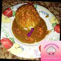 Princess Amrah's cooksnap of when they made Tuwon shinkafa with miyan kuka (Baobab) #Abuja.