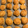 Barbara Hegyi Cooksnap-ja, amikor elkészítette a(z) Vajas pogácsa receptet.