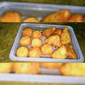 Hadisa Tabassum's cooksnap of when they made Croquette Balls #monsoon.
