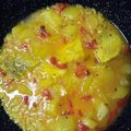 El cooksnap de Vicky Mar Bre cuando hizo Patatas con arroz y bacalao.