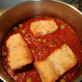 El cooksnap de Maríama cuando hizo Bacalao con tomate.