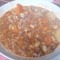 El cooksnap de Florencia Altez cuando hizo Guiso de lentejas con carne picada.