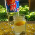 Cooksnap FZ Adzlin semasa beliau membuat 👩‍🍳Soda Lemon Asam Boi.