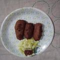 Ahasena Khondekar - Dalia's cooksnap of when they made নিরামিষ ভেজিটেবল চপ (niramish vegetable chop recipe in Bengali).