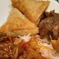 Mk Mahwish's cooksnap of when they made Spicy beef samosa.