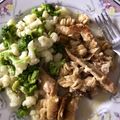 El cooksnap de Cristina villagran cuando hizo Salsa Alfredo con toque Sonorense.