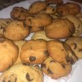 El cooksnap de Valentina Schmidt cuando hizo Galletas con chispas de chocolate tipo subway.