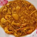 El cooksnap de Nerea De Los Reyes Sanchez cuando hizo Arroz meloso con gamba roja y calamar.