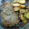 El cooksnap de Giuliana Barrios cuando hizo Hamburguesas de lentejas.