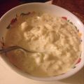 El cooksnap de Eymi Calderon cuando hizo Arroz con leche.