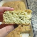 El cooksnap de Giuliana Squizzato cuando hizo Brownie chocolate blanco y arándanos.