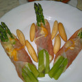 El cooksnap de Espinar cuando hizo Espárragos trigueros con jamón York y queso.