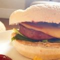 Cooksnap de Claudia quando cozinhou Hambúrguer de beterraba e feijão frade !.