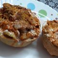 Moli Mazumder's cooksnap of when they made আলু কটোরি ফ্রুট চাট(aloo katori fruit chat recipe in Bengali).