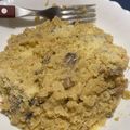 El cooksnap de sgabioud cuando hizo Risotto de “arroz”de coliflor y roquefort 🧀.