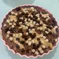 El cooksnap de yaiza cuando hizo Avena horneada choco-avellana en Airfryer.