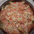 El cooksnap de anahi bouzon cuando hizo Canelones rellenos de calabaza, choclo y zanahoria, con salsa roja.
