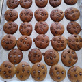 El cooksnap de Eli Carbajal cuando hizo Galletitas de harina de garbanzos y chispas de chocolate 🥰.