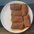 Cooksnap dari wike untuk resep Dadar gulung pisang coklat (kulit tidak gampang pecah dan tidak lengket)