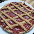 El cooksnap de Blanca Lauz cuando hizo Pizza con harina integral.