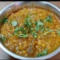 Mridula Srivastava's cooksnap of when they made Patwadi rassa maharashtrian style.