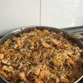 Cooksnap από Sewi στη συνταγή Σπαγγέτι με γαρίδες στο φούρνο