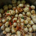 Cooksnap dari Pawon Rina untuk resep Bakso Mercon