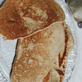 El cooksnap de Alexandra Coronel cuando hizo Hot Cakes de Avena.