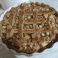 Mariann Szeifertné Rózsa Cooksnap-ja, amikor elkészítette a(z) Teljes kiőrlésű almás pite receptet.
