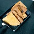 Shipra Gandhi's cooksnap of when they made Chapati papad snacks.