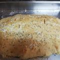 El cooksnap de Lidia cuando hizo Focaccia de ajo y romero.