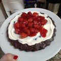 El cooksnap de Luciana Guenomil Muñíz cuando hizo Brownie saludable 🌿.