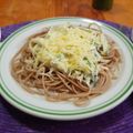 El cooksnap de LuzMa SG cuando hizo Spaghetti al limón.