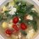 Cooksnap Siti Nur Masitah semasa beliau membuat Sup Bayam Telur (Eat Clean).