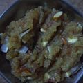 Husn Ara's cooksnap of when they made Aate ka halwa.