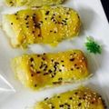 Areeba Muhammed's cooksnap of when they made 3 -layers chicken buns 😘😘.