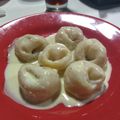 El cooksnap de beastrk cuando hizo Agnolottis facilísimos con tapas de empanada, rellenos de jamón,.