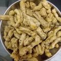 kinjal mehta's cooksnap of when they made વણેલા હિંગરસ ગાંઠીયા.