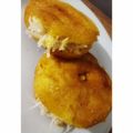El cooksnap de Jeka cuando hizo Arepas fritas Venezolanas.