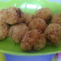Cooksnap dari Aulia Syahrani (aulisya) untuk resep Bola Bola Nasi Keju/ menu Balita Sehat