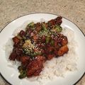 Jenna Albers's cooksnap of when they made Honey Sesame Chicken.