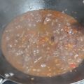 El cooksnap de Carlos cuando hizo Goulash.