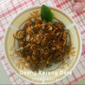 Cooksnap dari Daniar untuk resep Oseng Kerang Dara Kupas